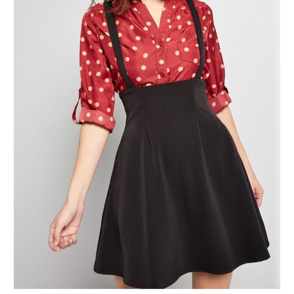ModCloth Overall Winner jumper pocket skirt